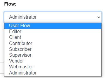 End User Flow and Permission