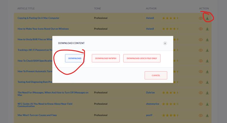 HireWriter Vendor Standard Operating Procedure (SOP)