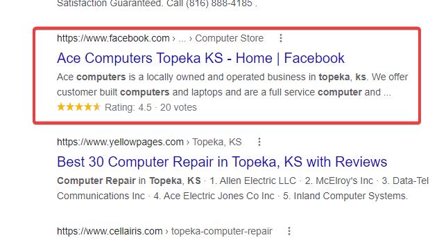 Create a Report for GC Search Results