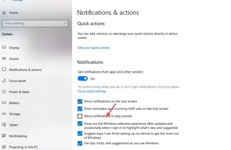 How to Disable Notifications on Windows 10