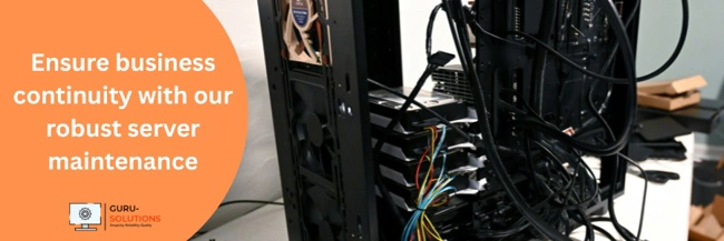 Ensure business continuity with our robust server maintenance