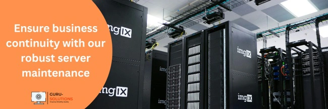 Ensure business continuity with our robust server maintenance