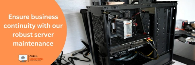 Ensure business continuity with our robust server maintenance